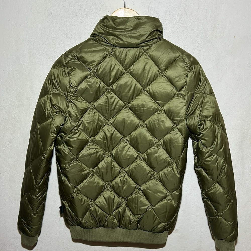 Patagonia Women’s Prow Bomber Down Jacket Buffalo Green Size XS - Picture 5 of 9